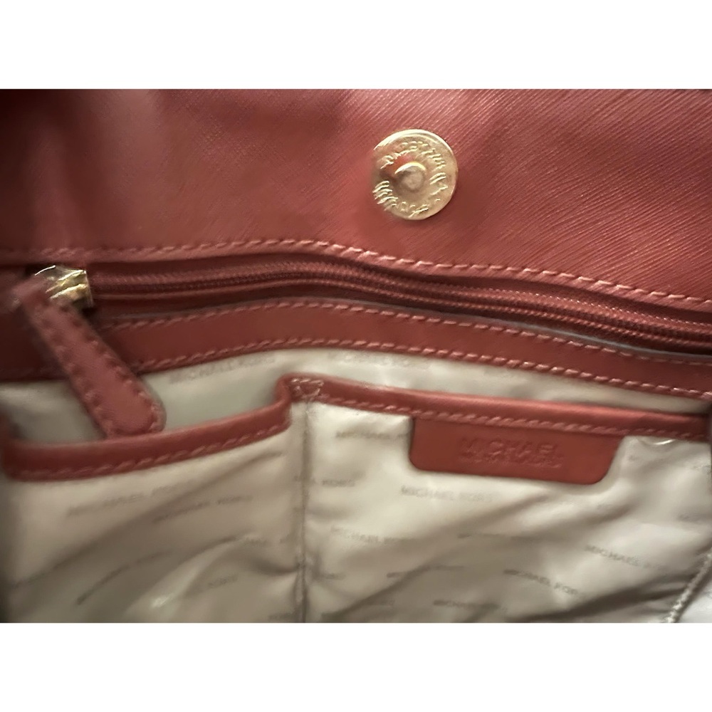 NWOT Michael Kors Leather Selma Satchel Crossbody Bag! - Picture 6 of 7